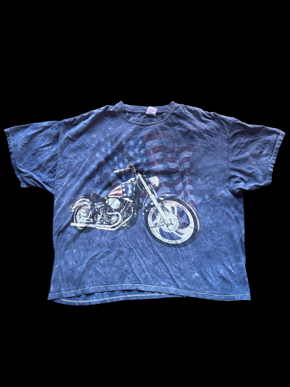 ✨ vintage American flag motorcycle tee Size: 3XL✨